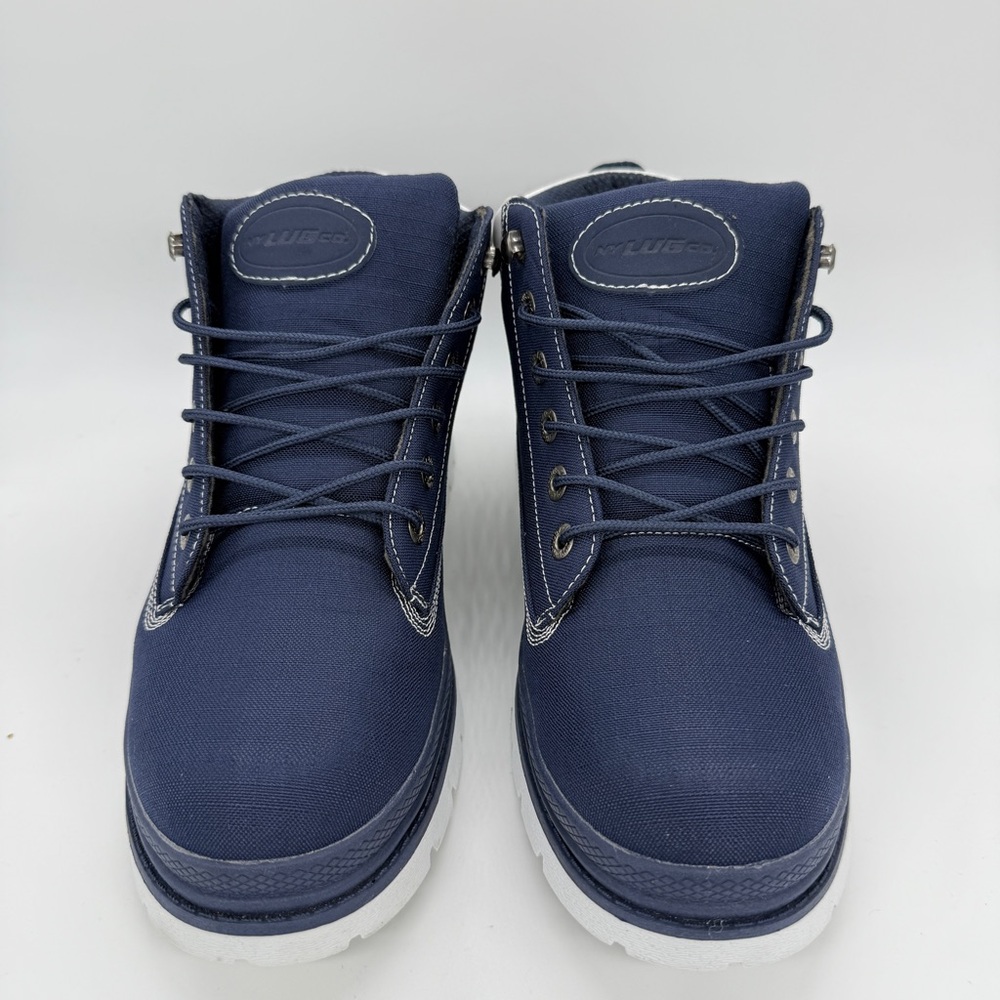 Lugz Drifter Ripstop Chukka Mens Blue Casual Boots Men's Shoes Size 12 MDRST-411 - Picture 2 of 12